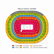 wells fargo center interactive seating chart facebook lay