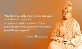 Meditation Means The Mind Is Turned Back Upon Itself In 2020 Thoughts Of Swami Vivekananda Swami Vivekananda Swami Vivekananda Quotes