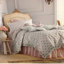 Ever wanted to lie down on a bed of roses? Simply Shabby Chic Shabby Chic Twin Comforter Set Blue Flowers Bedding
