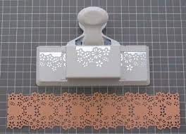Making a bib for a baby card. 55 Ms Punches Ideas Craft Punches Martha Stewart Punches Martha Stewart Crafts