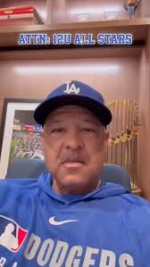 Special Message from Dave Roberts to our 12u All-Stars