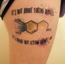 This Important Pep Talk Drug Tattoos Badass Tattoos Punk Tattoo