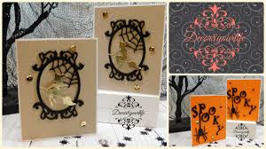 Halloween cards ideas for teachers. Halloween Card Making Ideas Spellbinders Sizzix Crafts Card Making