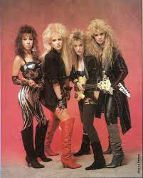 Check out our 80s rock fashion selection for the very best in unique or custom, handmade pieces from our shops. Pin By Gunther On M Women In Rock Metal M Heavy Metal Girl Rock Outfits Rocker Outfit