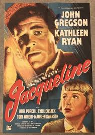 Vintage 1956 English One Sheet Movie Poster Jacqueline John Gregson Kathy  Ryan