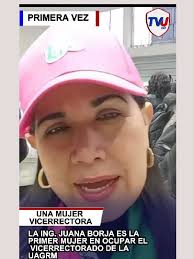 Juanita Borja: Primera Mujer Vicerrectora de la UAGRM