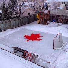 13 Backyard Rinks That Will Give You The Chills Ice Rink Backyard Ice Rink Outdoor Rink