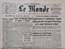 Un acte de naissance peut donner lieu à la délivrance de 3 documents différents : Journal De Naissance Le Monde 1960