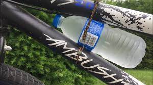 You can now try to fix the bottle into the holder. How To Make A Water Bottle Holder For Your Bike Pedallers