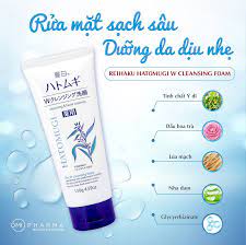 Review Sữa Rửa Mặt Hatomugi Reihaku Hạt Y Dĩ 130g Của Nhật Co Tốt Khong Omi Pharma