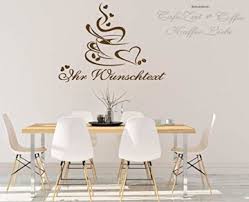 Wandtattoo Fur Die Kuche Esszimmer Kaffee Tasse Wunschtext Wandtattoos