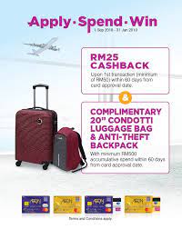 Aeon credit's decision on all matters relating to the promotion will be final and binding. Apply Spend And Win With Your Aeon Credit Mastercard Aeon Credit Service Malaysia