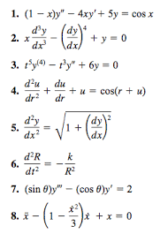 The content is displayed in a straight line of paragraphs and pages from beginning to end. Distinguishing Between Linear And Non Linear Differential Equations Mathematics Stack Exchange