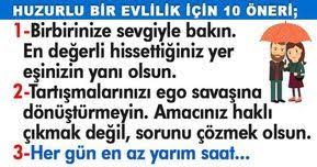 Huzurlu Bir Evlilik Icin 10 Oneri Marriage Life Words Quotes