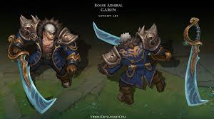 Rogue Admiral Garen Character Art League Of Legends Characters Lol League Of Legends
