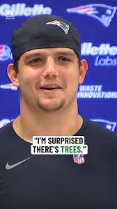 Will Campbell was a little surprised about the location of Foxborough 😂 🌳  🍃