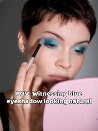 me 🤝 blue eyeshadow @viseart editorial & coy palette @Pat McGrath Lab...