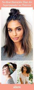 Curly hair can be fun and flirty, but if your hair is naturally straight, you might think you have to use damaging heat to get the curls you crave. Easy Hairstyles For Medium Hair Quick No Heat Etsy