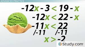 Graph linear inequalities in two variables. Solving Linear Inequalities Practice Problems Video Lesson Transcript Study Com