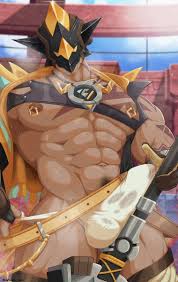 Post 6514280: Genshin_Impact sansaka_saku Tepetlisaurus_Warrior  Tepetlisaurus_Warrior:_Rockbreaker_Blade