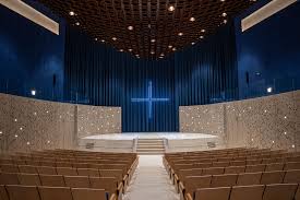 Gallery Of The Sacred Auditorium Atelier Maison 1 In 2020 Auditorium Church Design Atelier