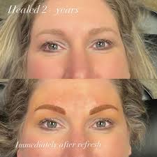 💐 Powder Brow Transformation 💐 🌸 great for all ages, skin tones and  types 🌼 look instantly more youthful 🌸 save time and frustration daily 🌼  top of line numbing means pain