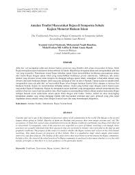 Mereka bekerja sebagai petani dan nelayan di persisiran pantai barat di. Pdf Amalan Tradisi Masyarakat Bajau Di Semporna Sabah Kajian Menurut Hukum Islam