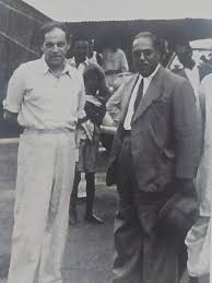 Dr Ambedkar with journalist Louis Fischer