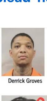 Derrick Groves, who was convicted of second-degree murder, attempted  murder, and manslaughter, remains at large. >>  https://www.kplctv.com/2025/07/23/nine-10-accused-orleans-parish-jailbreak-plead-not-guilty-escape-charges/
