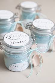 Hundreds of ways you could decorate these to make them your own. Learn How To Make The Most Amazing Bath Salt Gifts Bridal Shower Diy Wedding Shower Favors Bridal Shower Gifts