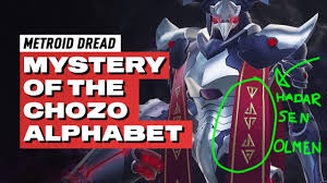 Deciphering the Chozo hieroglyps in the new Metroid Dread trailer 🧩 -  YouTube