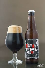 Brutal Imperial Stout De Border Psycho Brewery Mexico Beer Bottle Wine And Beer Dark Beer