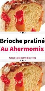 Brioche Praline Au Thermomix En 2020 Brioche Praline Brioche Recette Brioche Facile