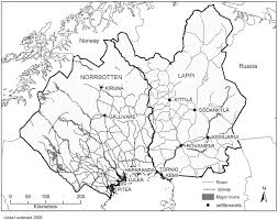 Norrbotten (a county of sweden). Overview Of Swedish Norrbotten And Finnish Lap Pi Download Scientific Diagram