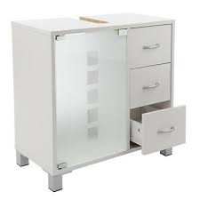 Dass die kanten gerade, die türen und schubladen keine unebenen. Waschtischunterschrank Mit 3 Schubladen In Weiss Schrank Waschbeckenunterschrank Ebay