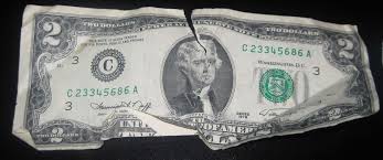 1976 2 Bill Folded Misprinted Worth Anything Coin Talk