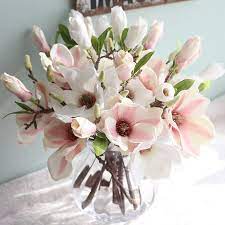 Magnolia artificial fake flower, elevin(tm) artificial fake flowers leaf magnolia floral wedding bouquet party home decor (b). Single Sticky Magnolia Flower Decoration Flower Decoration Fake Flower Flower Home Decoration Wedding Flower Flower Decorative Flowersfake Flowers Aliexpress