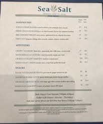 To 3 mg framycetin, gramicidin 42 posology and method of administration dosage : The Menu Appetizers Picture Of Sea Salt St Petersburg Tripadvisor