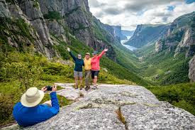 Maybe you would like to learn more about one of these? How To Get Your Photo Taken At The Iconic Western Brook Pond Fjord Newfoundland And Labrador Canada