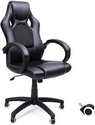 Ein guter racing bürostuhl muss ergonomisch sein, mit allem was dazu gehört. Songmics Racing Stuhl Burostuhl Gaming Stuhl Chefsessel Drehstuhl Pu Schwarz Obg56b Amazon De Kuche Haushalt