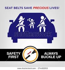 Stock Vector Family Wearing Seat Belts On A Car Buckle Up Awareness Campaign Poster Template Editable Vector 274 Drive Safe Quotes Seat Belt Road Safety Poster