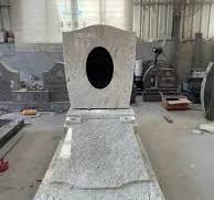 European Monuments Granite Kashmir White Tombstone Memorials Factory Price