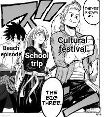 Manga The Best Things Come In Threes Source Https Www Reddit Com R Animemes Comments Hs8mx0 I Look Forward To Each Facebook