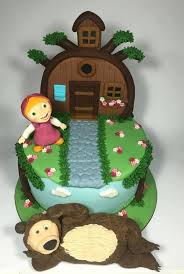 Bolo Masha E O Urso Torta Masha Y El Oso Masha And Bear Cake