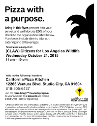 California pizza kitchen gift card balance cpk blood draw. Cpk Fundraiser Citizens For Los Angeles Wildlife