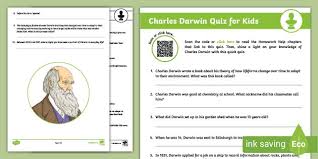 So we endeavor to discover a few references that may likewise be utilized as your reference in making a business archive. Charles Darwin Quiz For Kids