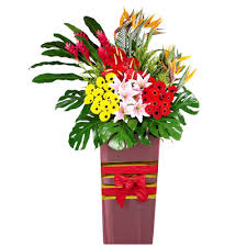 Op 79 Upbeat Grand Opening Flower Stand Flower Delivery Singapore
