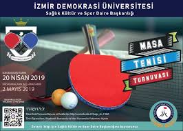 Masa Tenisi Turnuvasi Izmir Demokrasi Universitesi