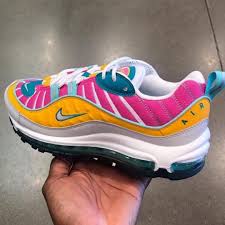 Livekickz On Instagram Nike Air Max 98 Multicolor All Women Sizes Available Now Online At Www Live Kickz Com Nike Air Max Air Max Nike Air