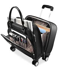Samsonite Women S Spinner Mobile Office Laptop Briefcase Reviews Laptop Bags Briefcases Luggage Macy S Office Briefcase Office Bag Briefcase Women